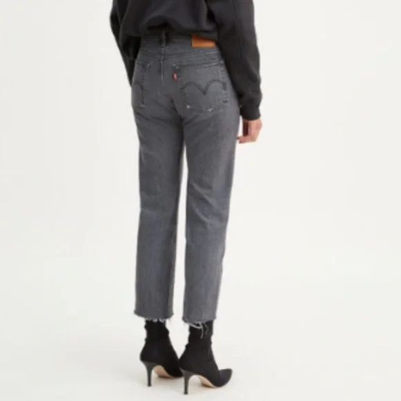 Levi Wedgie straight in Cabo Smoke, size 23. Worn once - Picture 2 of 4